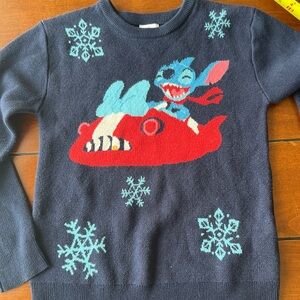 Disney: Lilo And Stitch "Winter" Sweater, Size Girls 7:8